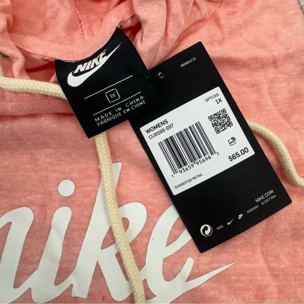 Nike Plus Size Women's Sportswear Training Casual Hoodie NWT